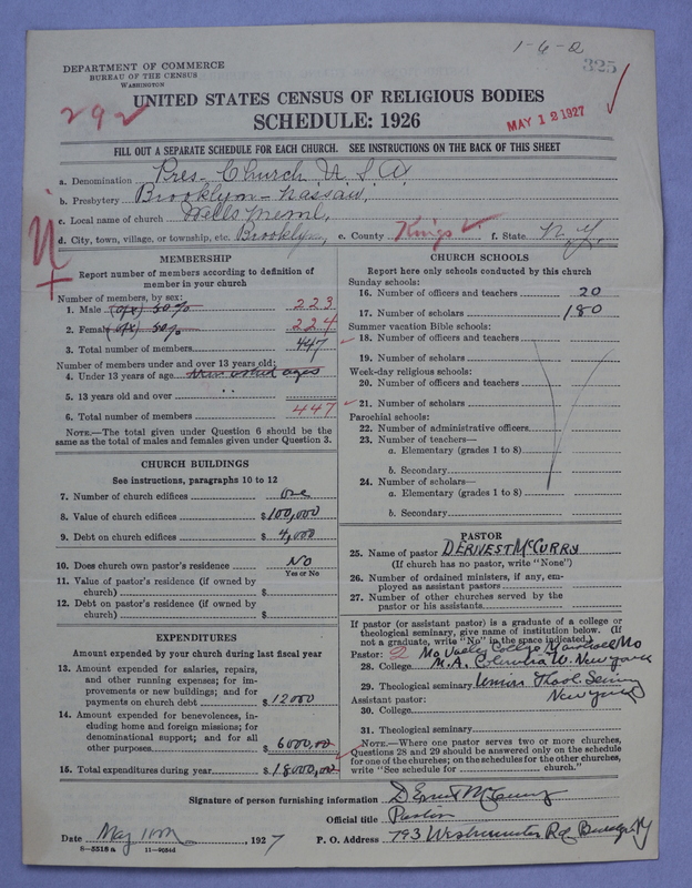 Scan of Presbyterian Church in the United States of America: 325