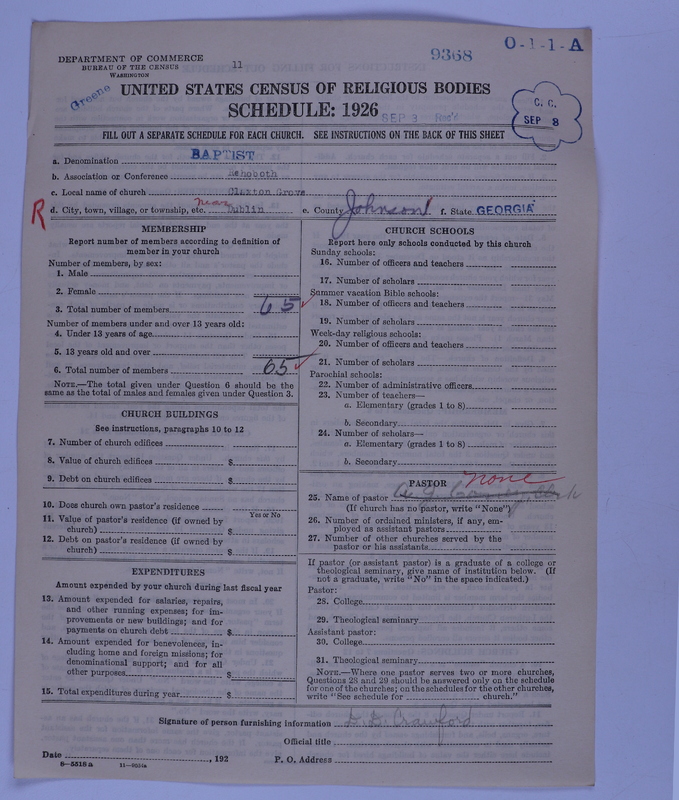 Scan of Negro Baptists: 9368