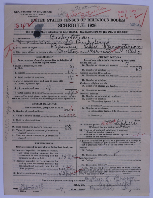 Scan of Presbyterian Church in the United States of America: 2546