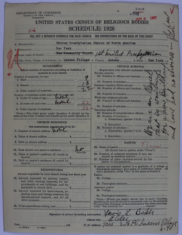 Scan of United Presbyterian Church of North America: 68