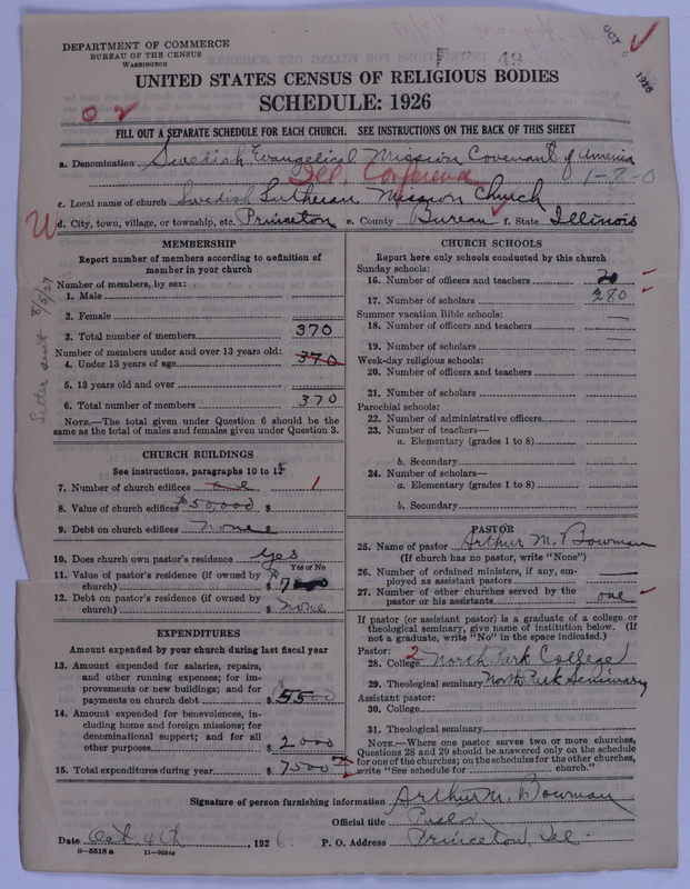 Scan of Swedish Evangelical Mission Covenant of America: 49