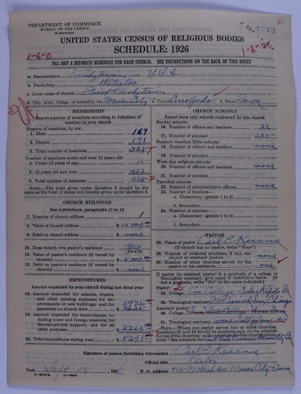 Scan of Presbyterian Church in the United States of America: 4742