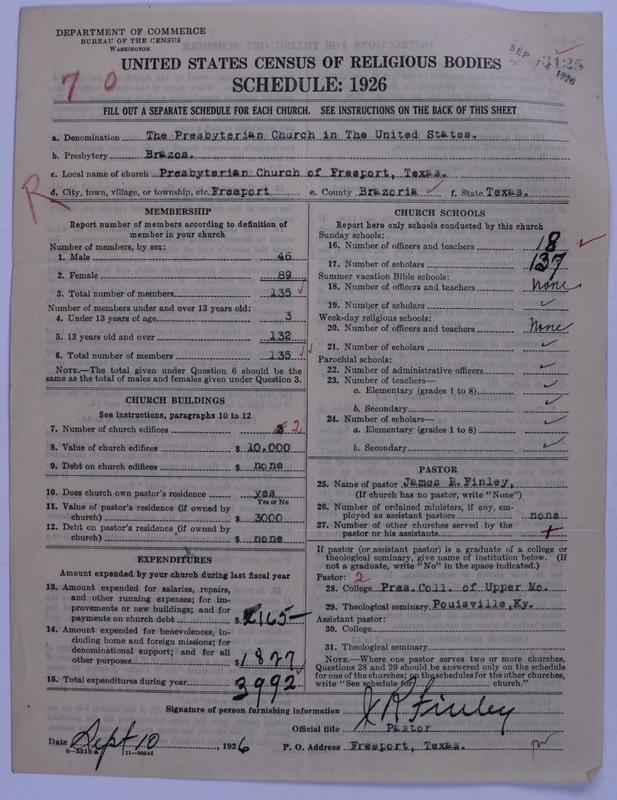 Scan of Presbyterian Church in the United States: 3125