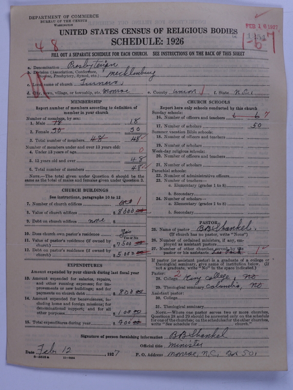 Scan of Presbyterian Church in the United States: 1254