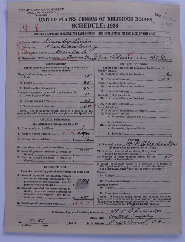 Scan of Presbyterian Church in the United States: 1267