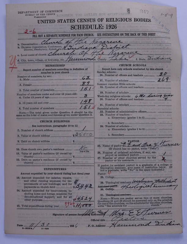 Scan of Church of the Nazarene: 247
