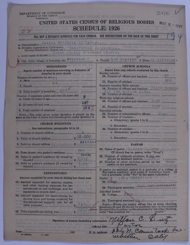 Scan of Church of the United Brethren in Christ: 2976
