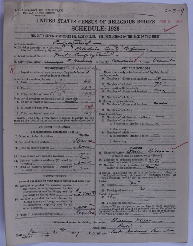 Scan of Federated Churches: 47