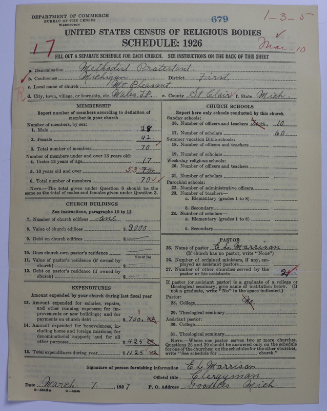Scan of Methodist Protestant Church: 679