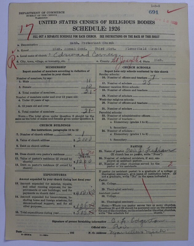 Scan of Methodist Protestant Church: 691