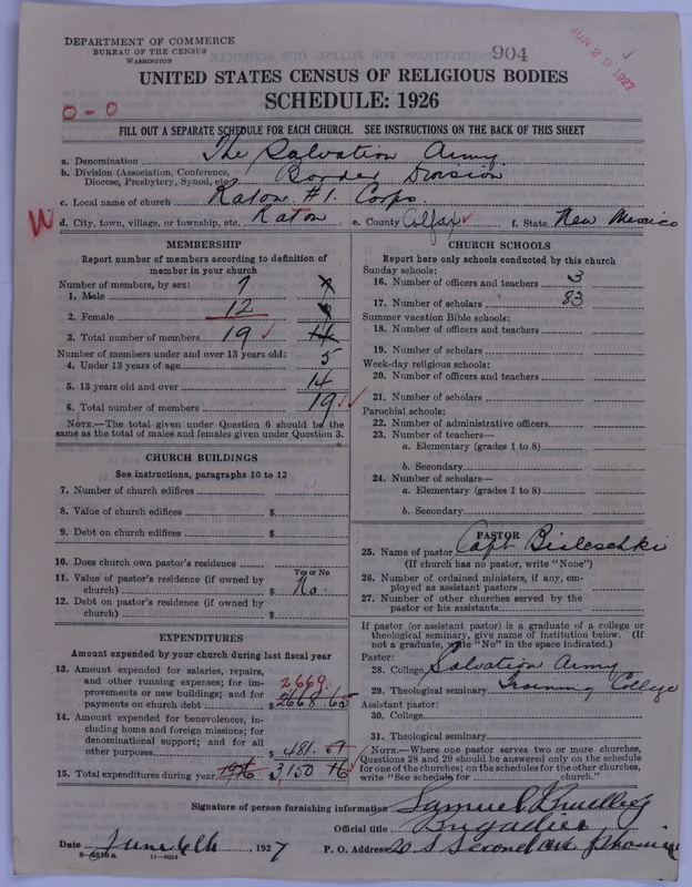 Scan of Salvation Army: 904