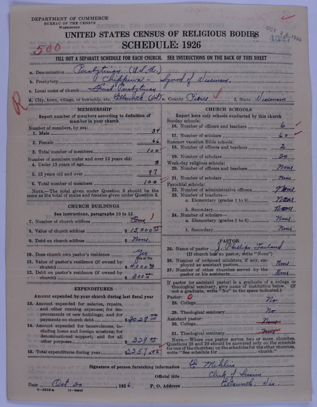 Scan of Presbyterian Church in the United States of America: 4327