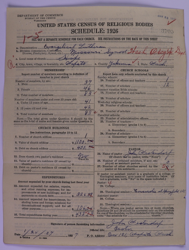Scan of Evangelical Lutheran Synodical Conference of America: Evangelical Lutheran Synod of Missouri, Ohio, and Other States: 3705