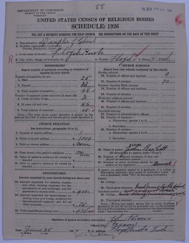 Scan of Disciples of Christ: 830