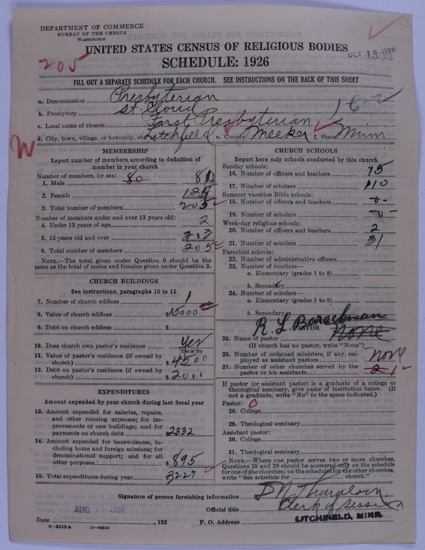 Scan of Presbyterian Church in the United States of America: 4533