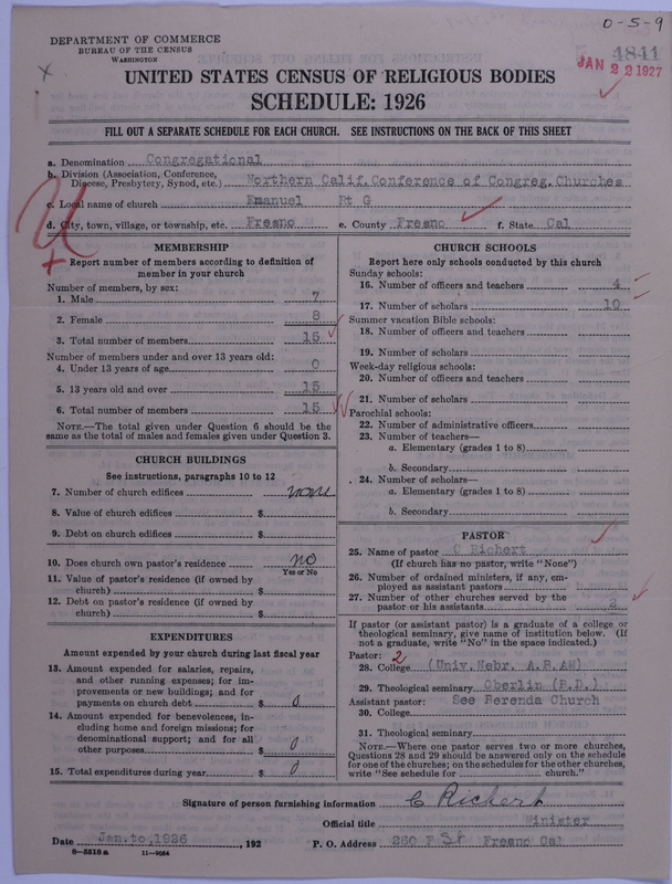 Scan of Congregational Churches: 4841