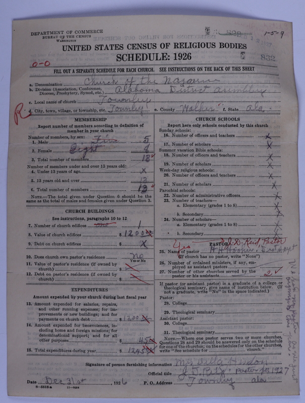 Scan of Church of the Nazarene: 832