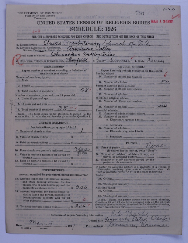 Scan of United Presbyterian Church of North America: 781