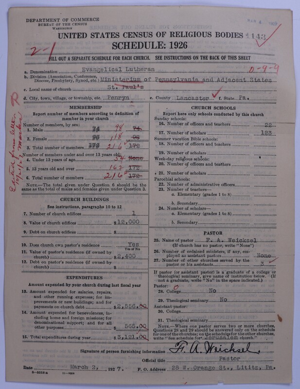 Scan of United Lutheran Church in America: 1143