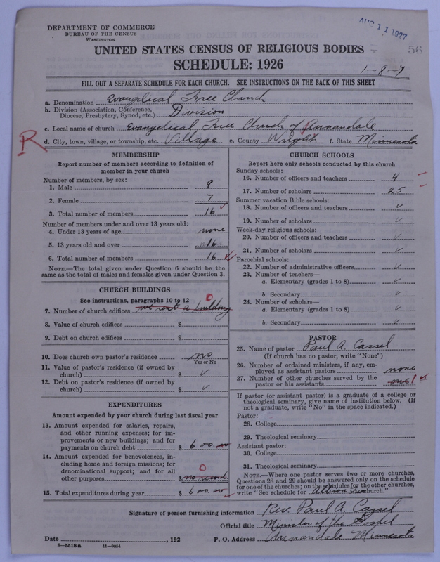 Scan of Swedish Evangelical Free Church of the United States of America: 56
