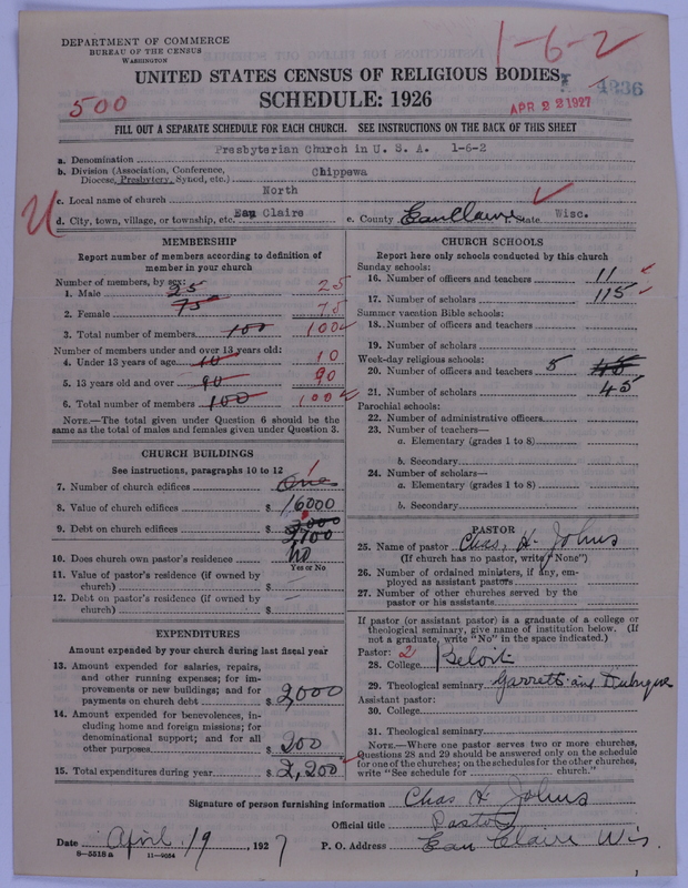 Scan of Presbyterian Church in the United States of America: 4236