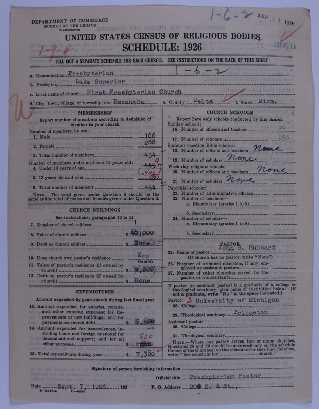 Scan of Presbyterian Church in the United States of America: 3970