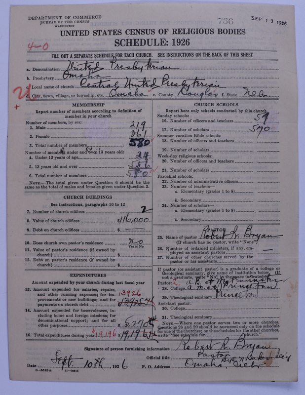 Scan of United Presbyterian Church of North America: 736