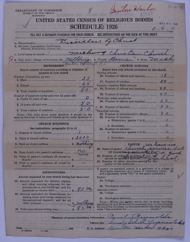 Scan of Disciples of Christ: 1957