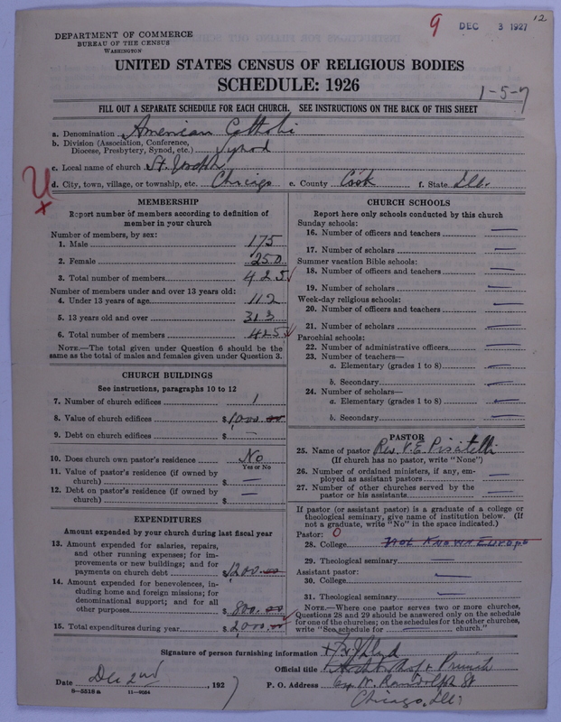 Scan of American Catholic Church: 9