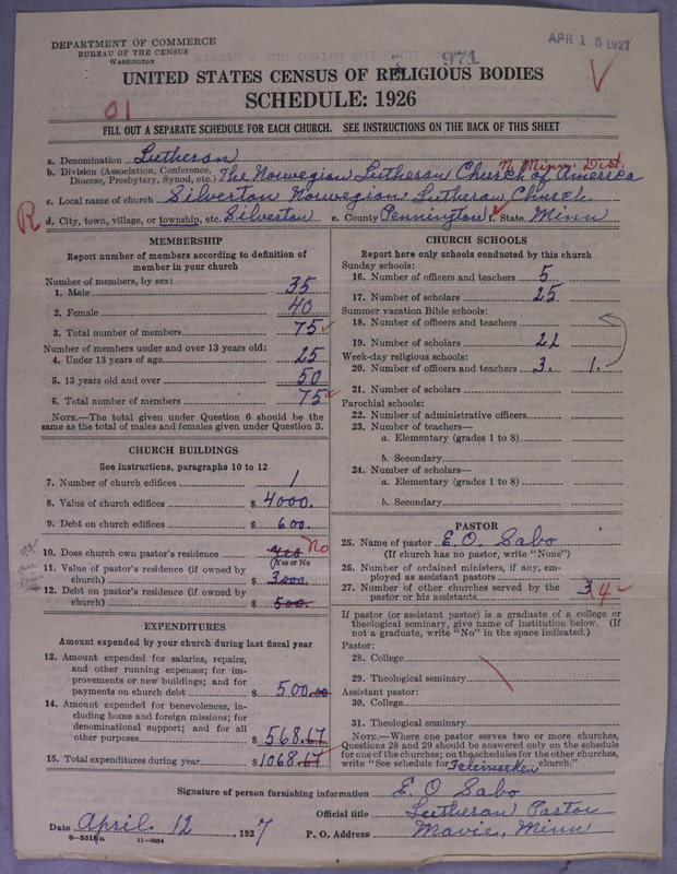 Scan of Norwegian Lutheran Church of America: 971