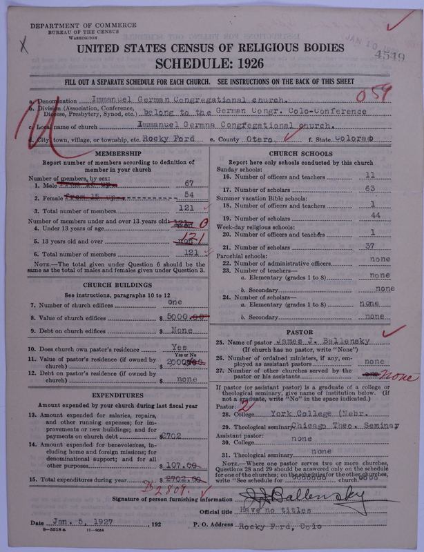 Scan of Congregational Churches: 4549