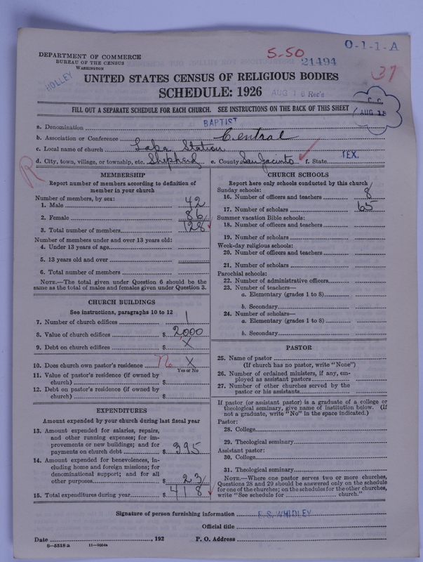 Scan of Negro Baptists: 21494