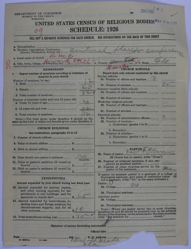 Scan of African Methodist Episcopal Church: 3699