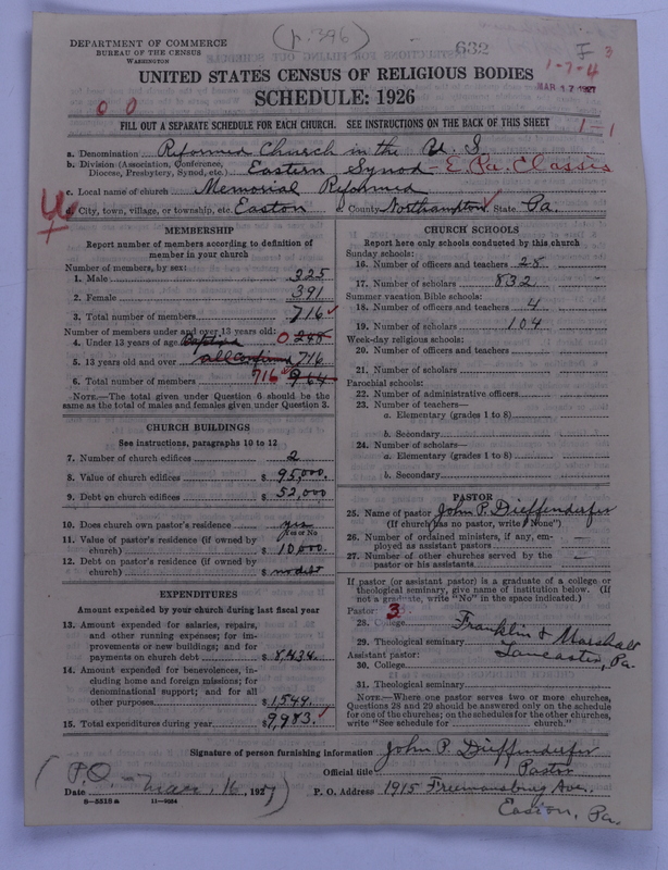 Scan of Reformed Church in the United States: 632