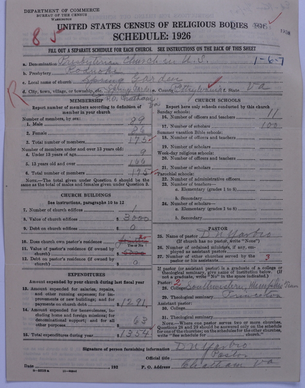 Scan of Presbyterian Church in the United States: 406