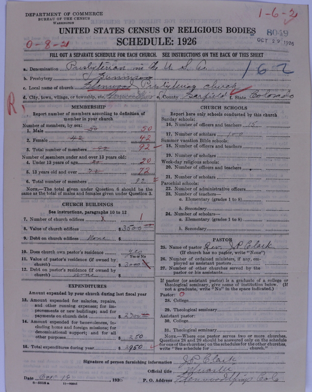 Scan of Presbyterian Church in the United States of America: 8049