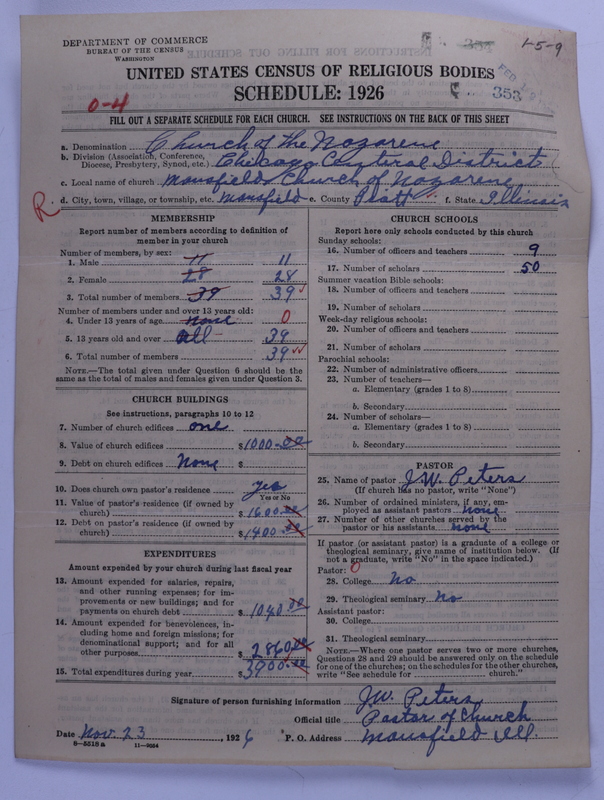 Scan of Church of the Nazarene: 353