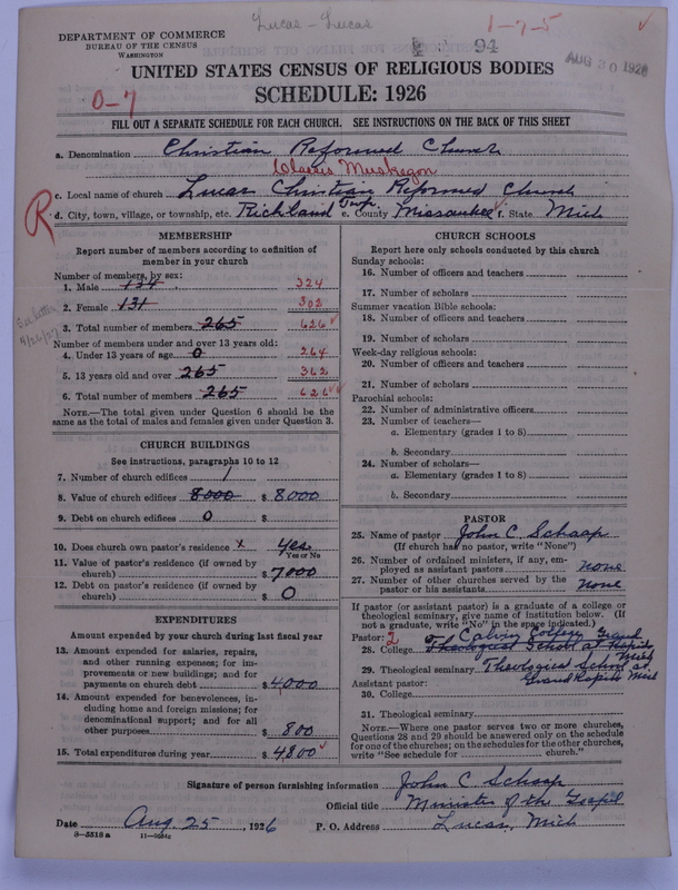 Scan of Christian Reformed Church: 94