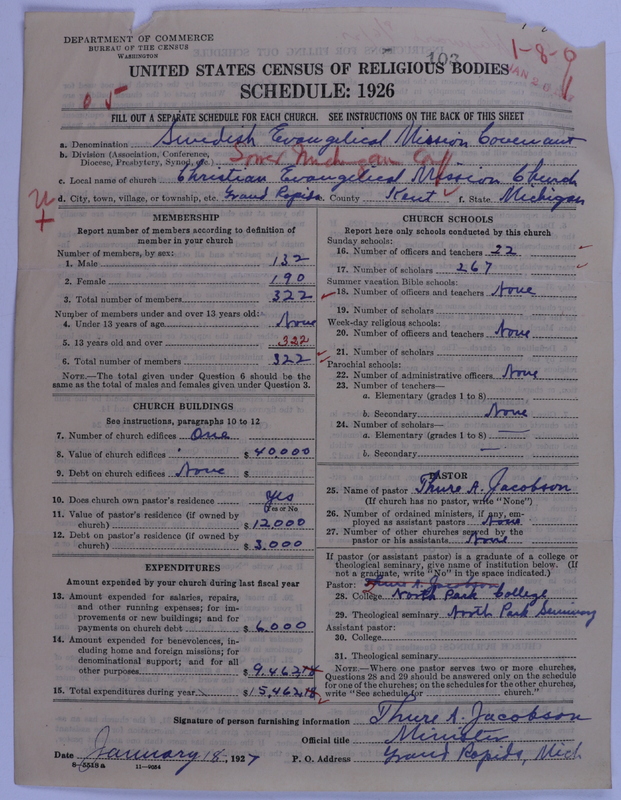 Scan of Swedish Evangelical Mission Covenant of America: 103
