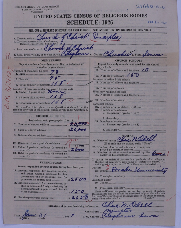 Scan of Disciples of Christ: 2164