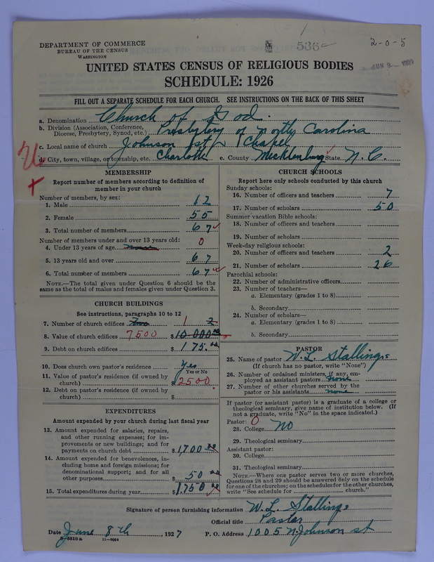 Scan of Church of God (Headquarters, Anderson, Ind.): 536