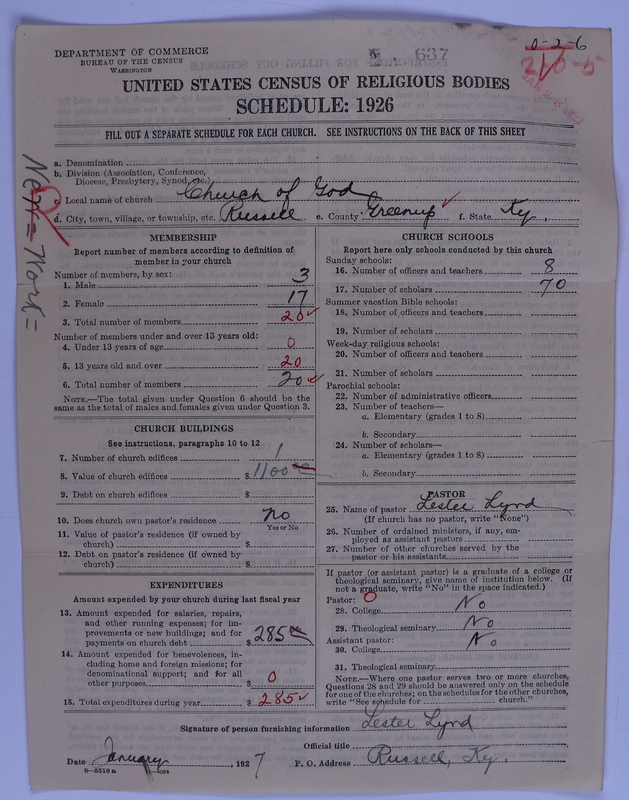 Scan of Church of God (Headquarters, Anderson, Ind.): 637
