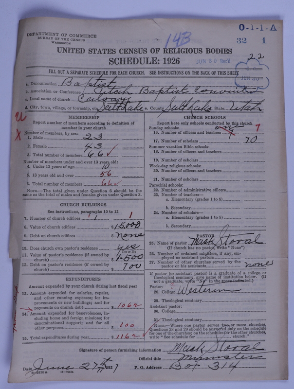 Scan of Negro Baptists:
