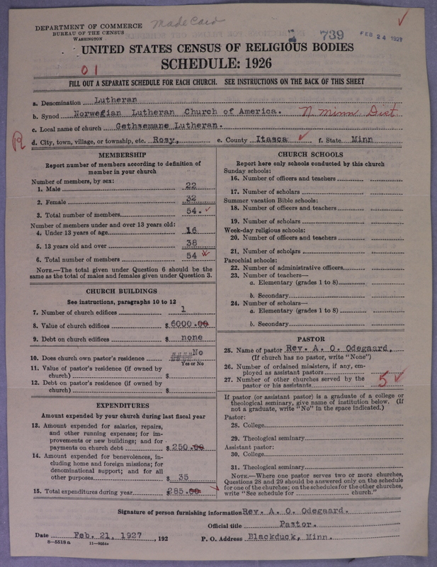 Scan of Norwegian Lutheran Church of America: 739
