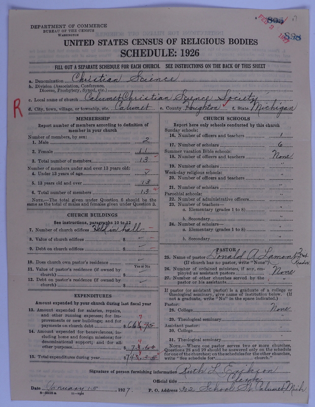 Scan of Church of Christ, Scientist: 898