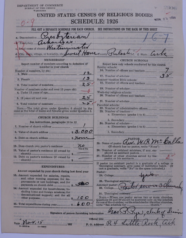 Scan of Presbyterian Church in the United States: 2906