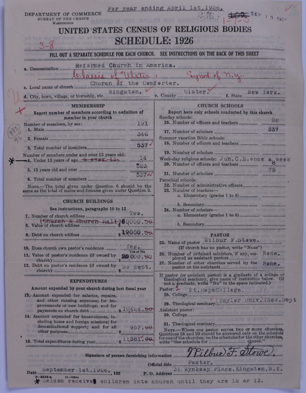 Scan of Reformed Church in America: 236