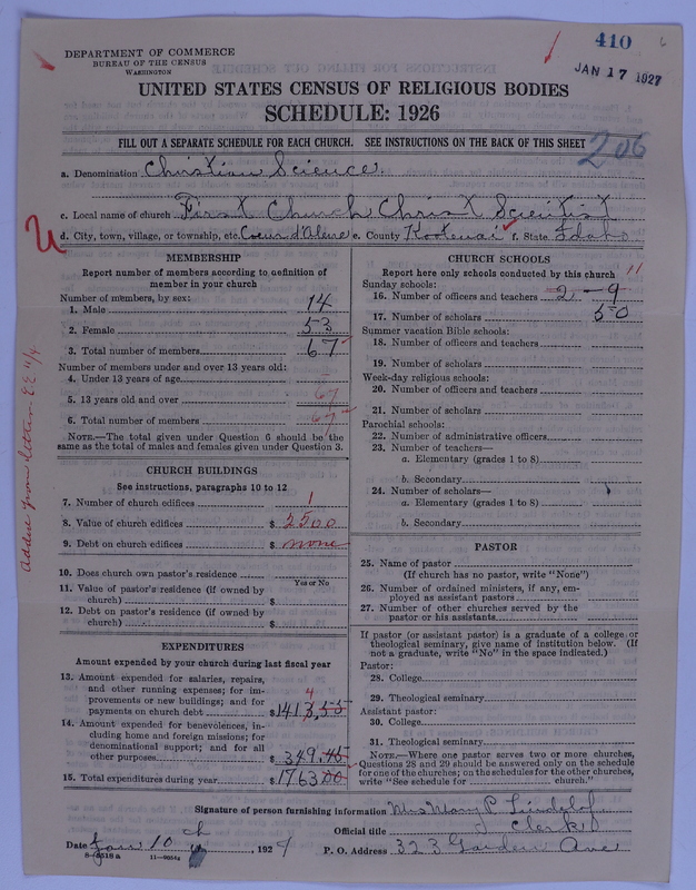 Scan of Church of Christ, Scientist: 410