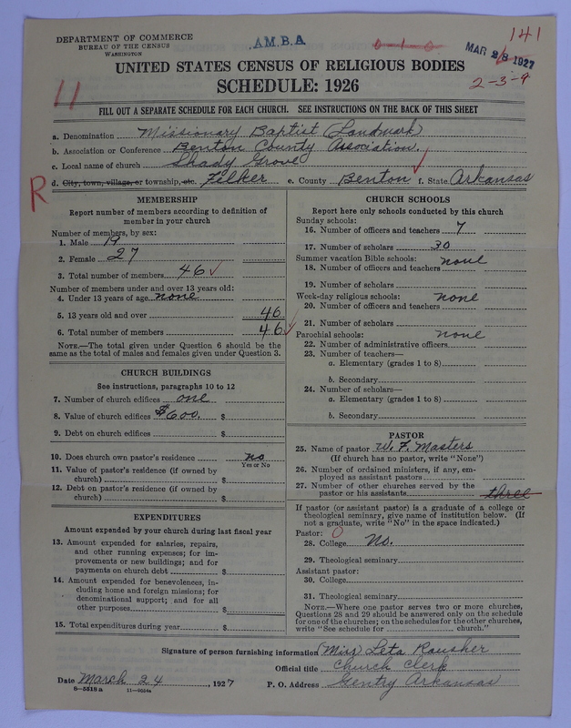 Scan of Landmark Baptist of America: 141