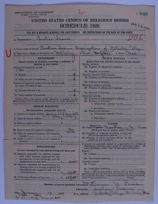 Scan of Church of Christ, Scientist: 845